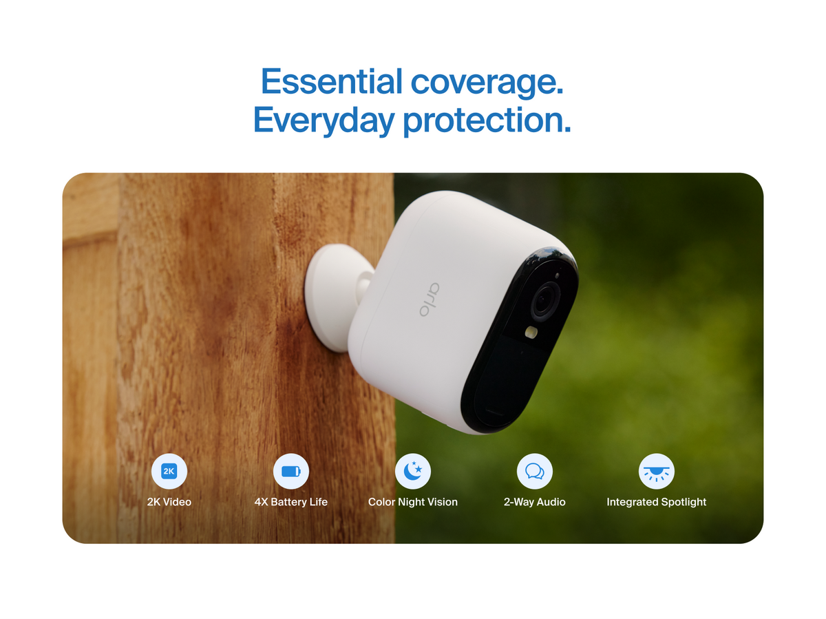 Arlo Essential 3rd Gen XL camera benefits