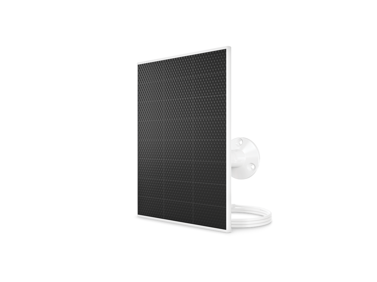 A white VMA7600-10000S solar panel charger