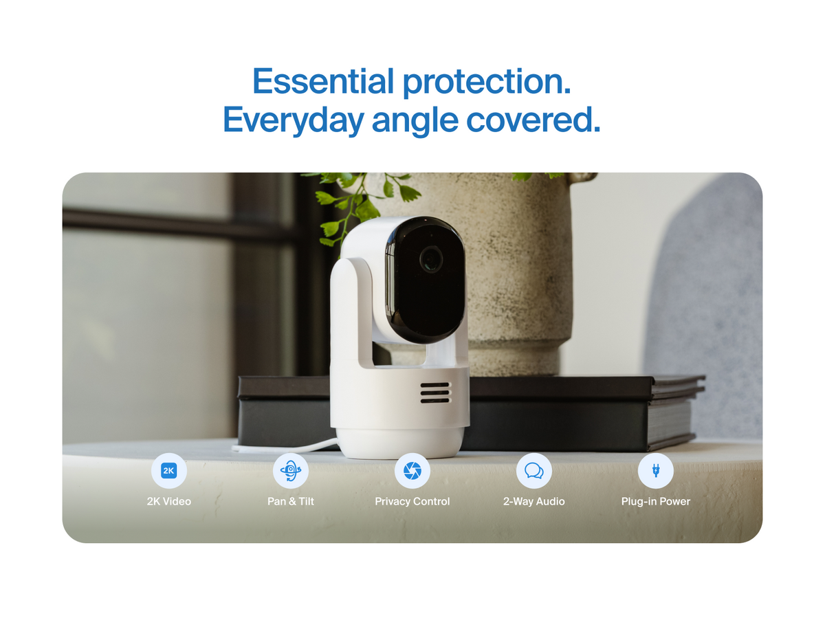 Arlo Essential Pan Tilt Indoor benefits