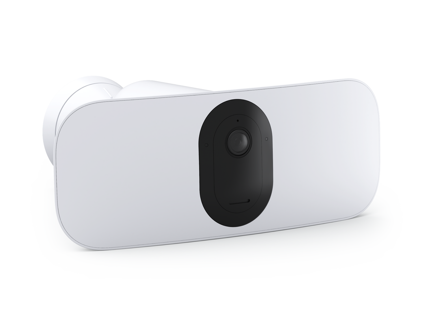 Arlo Wireless Floodlight in white facing right