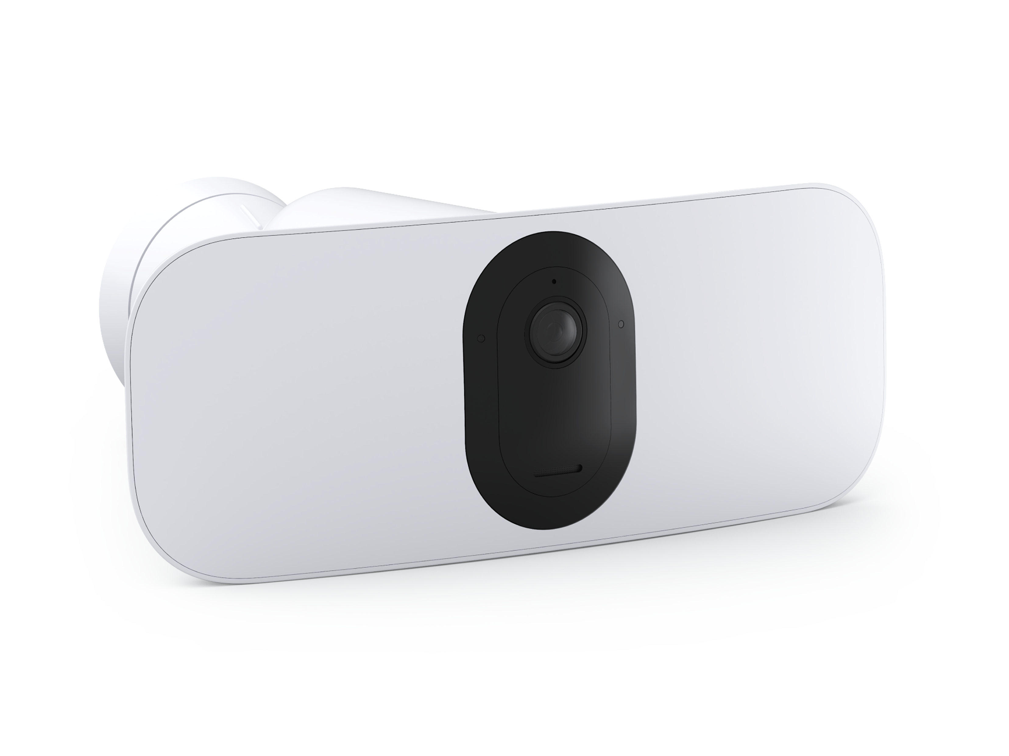 Arlo Wireless Floodlight in white facing right