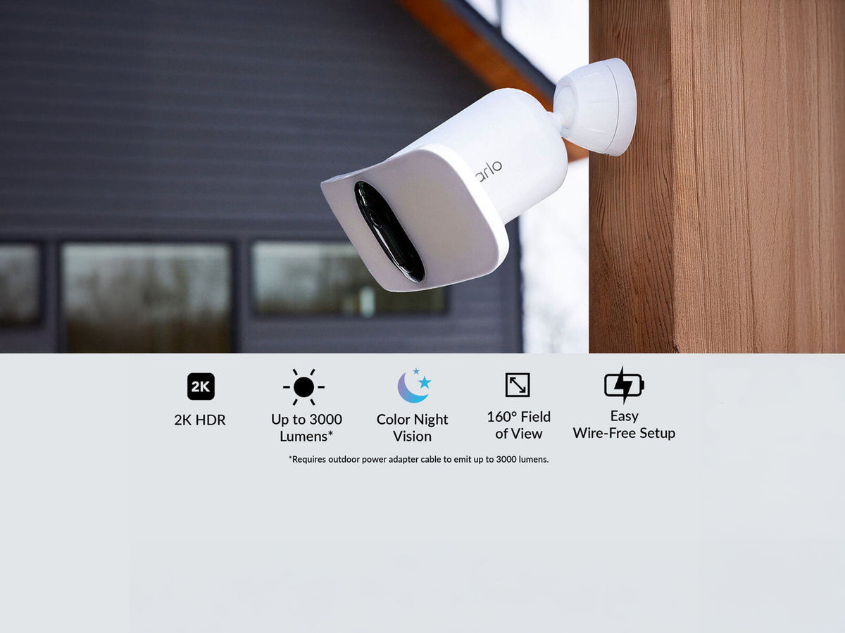 Arlo Wireless Floodlight with benefit features