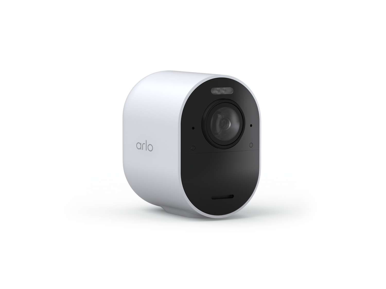 Arlo Ultra 2 camera in white facing right